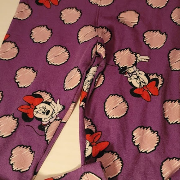 Lularoe Minnie Mouse Leggings - Picture 2 of 7